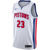 Detroit Pistons活塞队 23号 布雷克·格里芬 白色