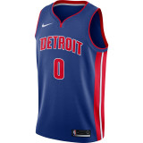 Detroit Pistons活塞队 0号 安德烈-德拉蒙德 蓝色