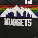 Denver Nuggets 19-20新赛季 掘金队（城市版） 15号 尼古拉·约基奇 雪山黑