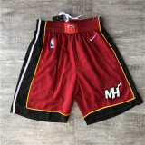 Miami Heat19-20新赛季热火球迷版红色球裤