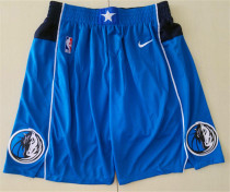 Dallas Mavericks小牛队 球裤 蓝色