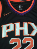 Phoenix Suns18-19新赛季 太阳队 22号 德安德烈-艾顿 黑色 新秀球迷版球衣