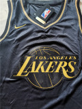 Los Angeles Lakers 湖人 3号 戴维斯 黑色 黄金版球衣