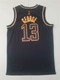 Los Angeles Clippers NBA耐克球迷版快船13#乔治黄金版球衣