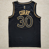 Golden State Warriors NBA耐克球迷版勇士30#库里黄金版球衣