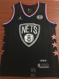 2019 NBA All-Star Game Brooklyn Nets篮网 1号 拉塞尔布鲁克林 黑色