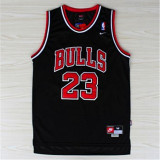 Chicago Bulls 公牛队 23号 乔丹BU 黑色 极品网眼球衣