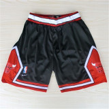 Chicago Bulls公牛队 黑色 极品网眼球裤