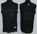 Chicago Bulls  公牛队 23号 乔丹 全黑色 纪念版极品网眼球衣