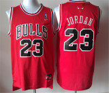 Chicago Bulls 公牛队 23号 乔丹BU 红色 极品网眼球衣