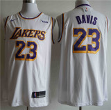 Los Angeles Lakers 新赛季 湖人队 23号 戴维斯 白色 球迷版球衣