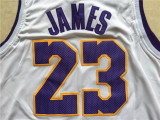 Los Angeles Lakers 18-19新赛季 湖人队 23号勒布朗.詹姆斯 白色 球迷版球衣