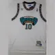 Memphis Grizzlies 灰熊队 10号 迈克·毕比 白色 极品网眼球衣