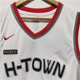 Houston Rockets 19-20火箭队（城市版）0号 拉塞尔·威斯布鲁克 白色