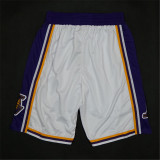 Los Angeles Lakers 19新款 湖人队 球裤 白色
