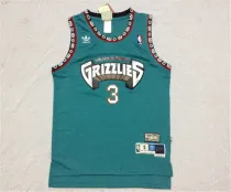 Memphis Grizzlies 灰熊队 3号 谢里夫·阿卜杜-拉希姆 绿色 极品网眼球迷版球衣