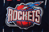 Houston Rockets 火箭队 34号 奥拉朱旺 蓝色 复古极品网眼球衣