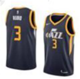 Utah Jazz17-18新赛季 爵士队 3号 里基-卢比奥 深蓝