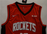 Houston Rockets 新赛季 火箭队 13号 哈登 红色 球迷版