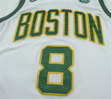 Boston Celtics凯尔特人队 8号 肯巴 沃克 白色 2019新款城市版