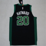 Boston Celtics新款 凯尔特人(新面料印花) 20号 海沃德 绿色 白色
