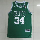 Boston Celtics凯尔特人队 34号 皮尔斯 绿色 新面料球衣