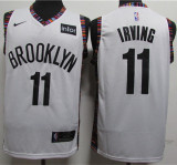Brooklyn Nets  新款 篮网 11号 欧文 城市版 白色