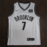 Brooklyn Nets 新赛季 篮网队 7号 杜兰特 白色 球迷版