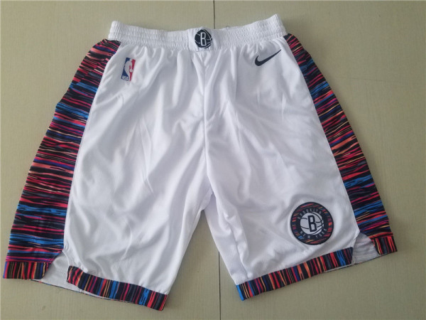 Brooklyn Nets 篮网队（城市版） 白色 球裤
