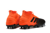 阿迪达斯猎鹰19.1防水针织面高帮FG足球鞋adidas Predator 19.1FG39-45 Soccer Shoes