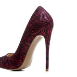 Arden Furtado 2018 new style slip on sexy high heels 12cm wedding shoes for woman office lady stilettos