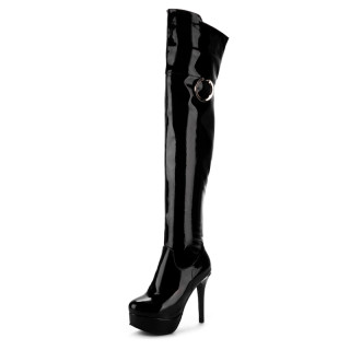 Arden Furtado Women Shoes Sexy 2018 new winter over the knee Boots Ladies Fashion High Heels 12cm Woman platform boots Stilettos