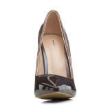 Arden Furtado 2018 spring woman high heels 12cm slip on stilettos dress shoes for women big size 40-43