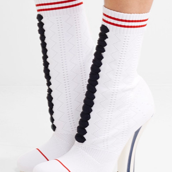heels with socks 2018
