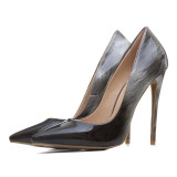 Arden Furtado 2018 spring woman high heels 12cm slip on stilettos dress shoes for women big size 40-43