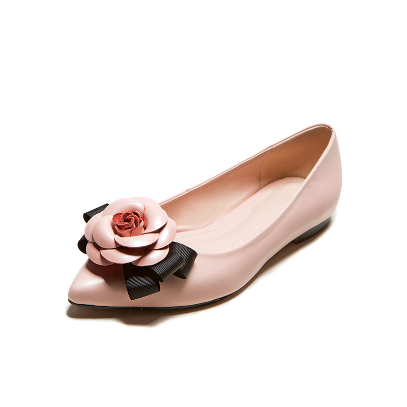 leather flowers for shoes