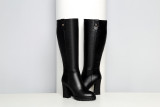 Arden Furtado 2018 autumn winter genuine leather platform high heels 10cm knee high boots fashion shoes for woman