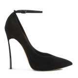 Arden Furtado 2018 autumn spring pumps high heels 12cm stilettos shoes for woman big size metal heels party shoes