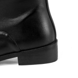 Arden Furtado 2018 new fashion shoes for woman knee high heels boots zipper genuine leather boots