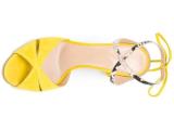 2018 summer stilettos high heels 11cm fashion sandals tasse blue yellow shoes for woman big size 40-43