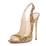 2018 summer high heels 12cm stilettos fashion sandals Leopard serpentine shoes ladies big size buckle sandals