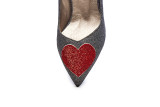 Arden Furtado 2018 spring autumn high heels 8cm big size fashion shoes red heart woman shoes big size 32-48