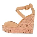 Arden Furtado summer high heels platform wedges sandals fashion woman shoes green red nude blue sandals