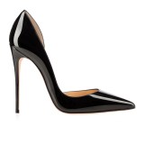 Arden Furtado 2018 spring autumn fashion pumps sexy high heels 12cm dress shoes for woman slip on shoes stilettos big size 44 45