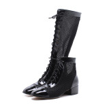 2018 summer gladiator casual summer boots ankle boots knee high shoes
