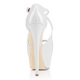 2018 summer high heels 16cm platform peep toe fashion sandals shoes for woman big size purple white nude silver yellow party shoes