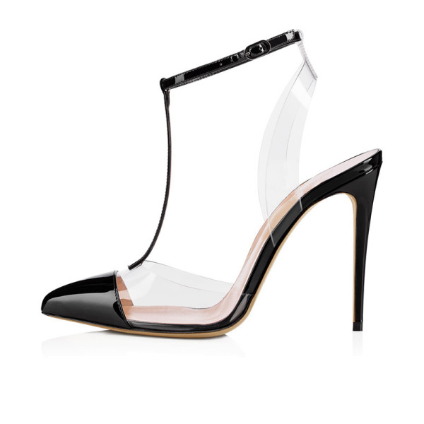 Arden Furtado 2018 summer high heels new arrivel pvc shoes for woman fashion rivets sandals brand shoes women big size 43 44 45