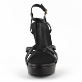 Arden Furtado summer high heels 12cm genuine leather buckle T-strap platform fashion white sandals shoes for woman stilettos