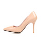 2018 spring autumn slip on fashion pumps red nude high heels stilettos pointed toe small size 31 32 33 big size 40-45 woman office lady dress shoes