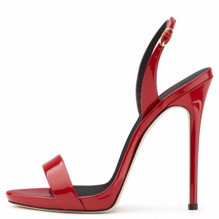 2018 summer boots high heels 12CM sexy sandals gold red stilettos fashion big size 33-43 party shoes platform sandals